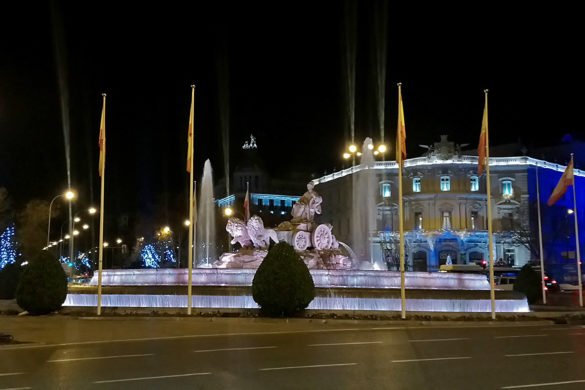 cibeles-fontana cibles-paseo del Prado-Madrid-Spagna-Spain