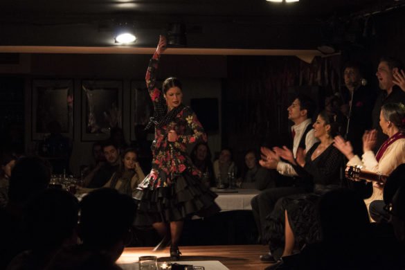 flamenco-tablao flamenco-Madrid-Spagna-Spain-ballerina