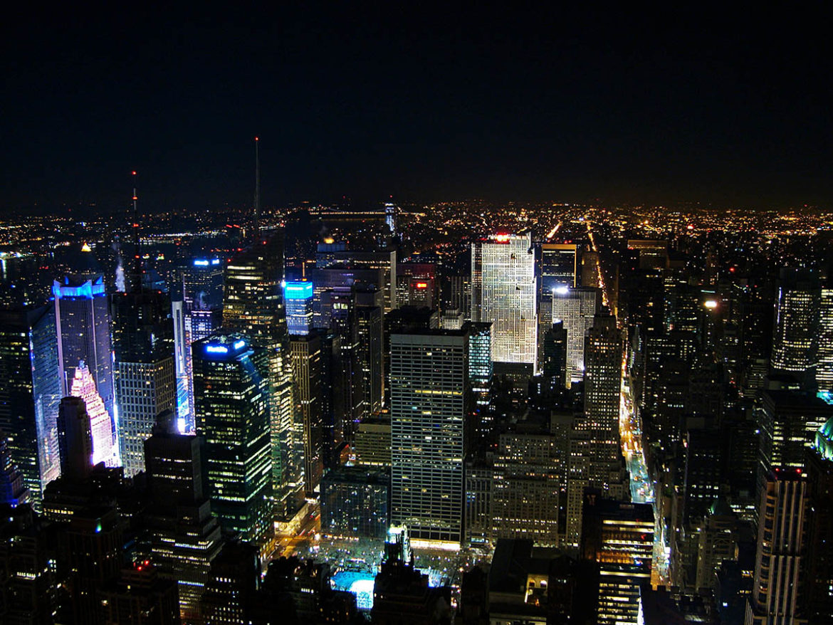 New York dall'alto-Empire State Building-Stati Uniti-New York-America-USA