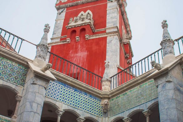 torre palacio de pena-palacio de pena-Portogallo-Portugal-Europa-Europe