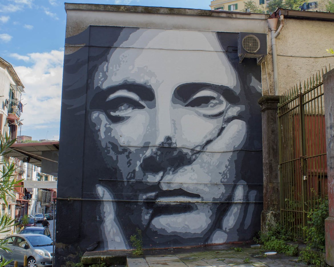 murales Napoli-Rione Sanità-Cimitero delle fontanelle-Street art Napoli-Napoli-Campania-Italia