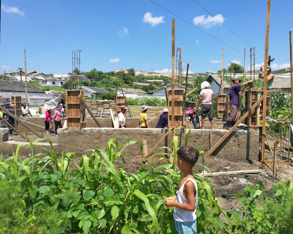 Nord Korea-Asia-Cooperazione