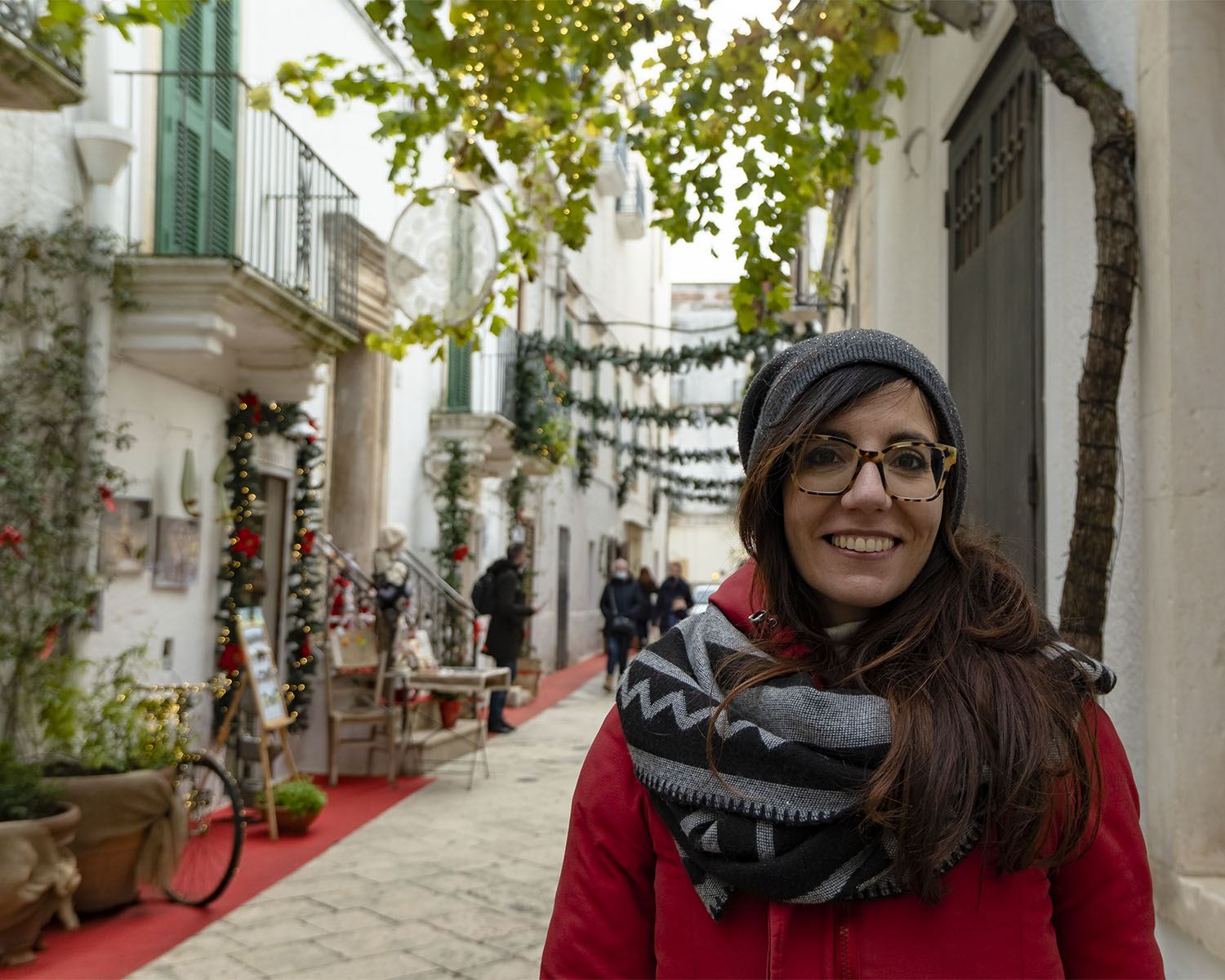 locorotondo-natale in puglia-decori locorotondo