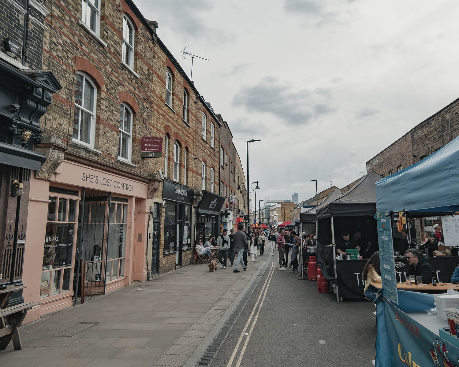 Hackney-Broadway market-londra-Uk-Gran bretagna-Inghilterra